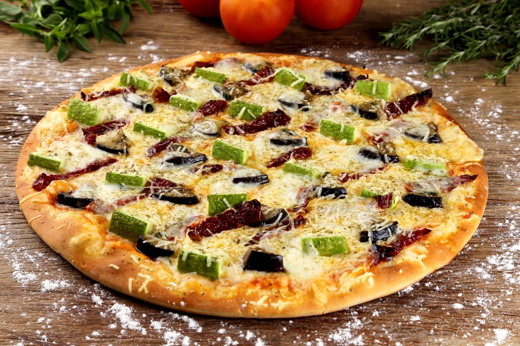 Pizza Ratatouille - Divulgação