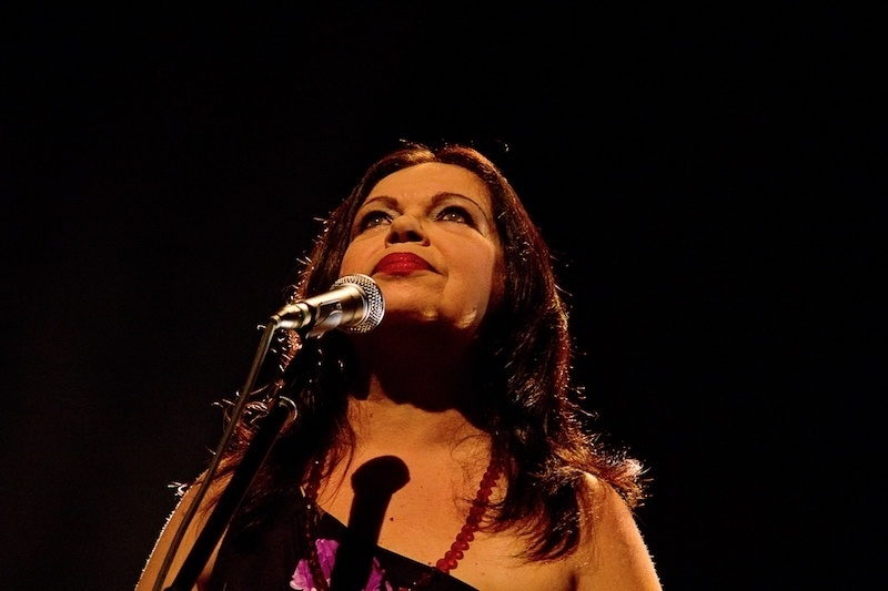 A cantora Amelinha, intérprete que fez grande sucesso nas décadas de 1970 e 1980 - Divulgação