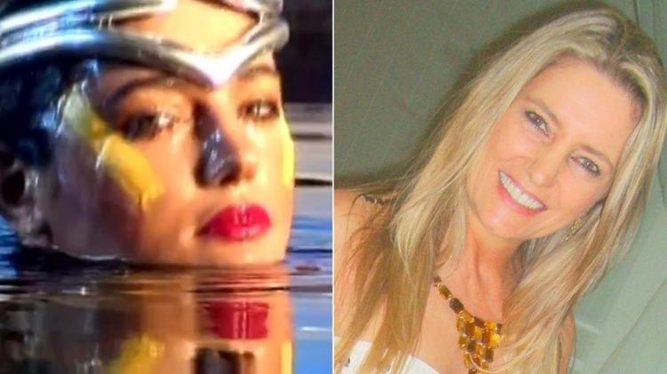 Diana Szortyka em 1987, na abertura do "Fantástico", e atualmente - Montagem/Reprodução/TV Globo/Arquivo pessoal/Diana Szortyka - Montagem/Reprodução/TV Globo/Arquivo pessoal/Diana Szortyka