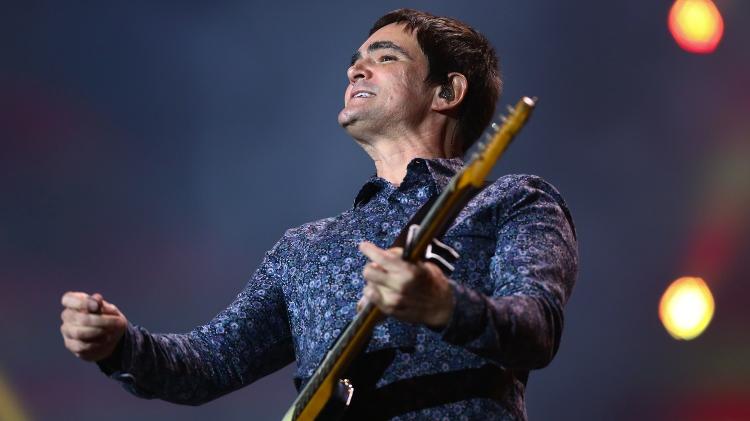 Samuel Rosa no show do Skank no Rock in Rio - Roberto Filho/Brazil News - Roberto Filho/Brazil News