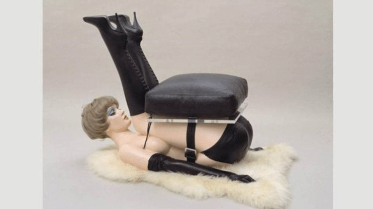 Allen Jones, "Chair", 1969 - Reprodução - Reprodução