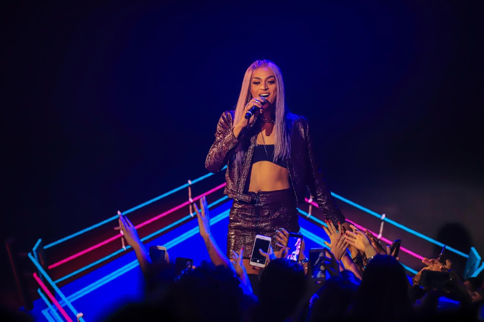 Pabllo Vittar no "Caldeirão de Ouro" - Paulo Belote/TV Globo