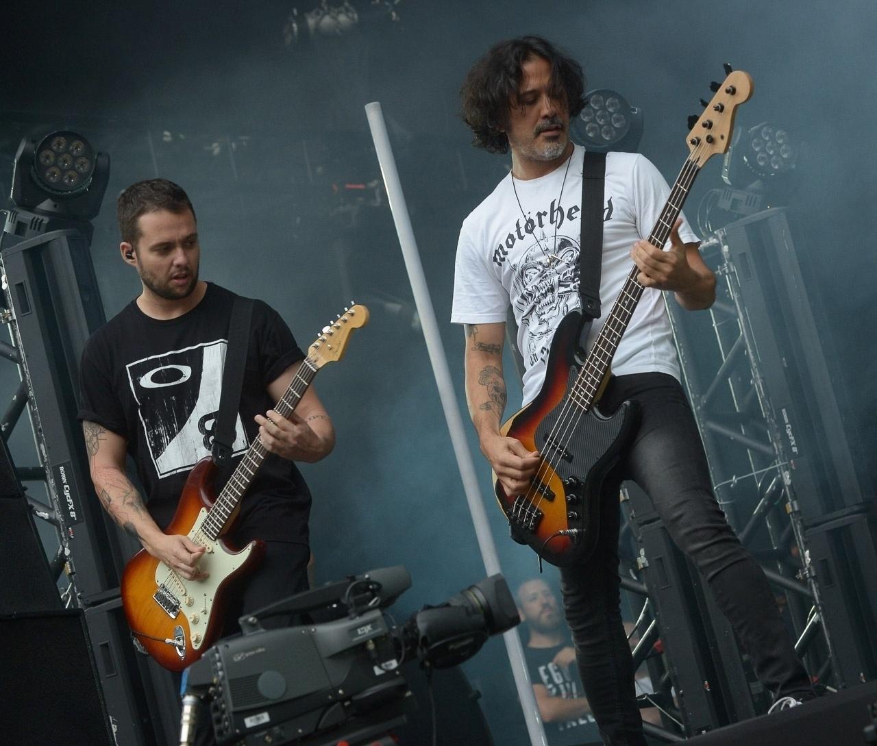 Foo Fighters, Queens of The Stone Age e Ego Kill Talent fazem show em São Paulo - Francisco Cepeda/AgNews