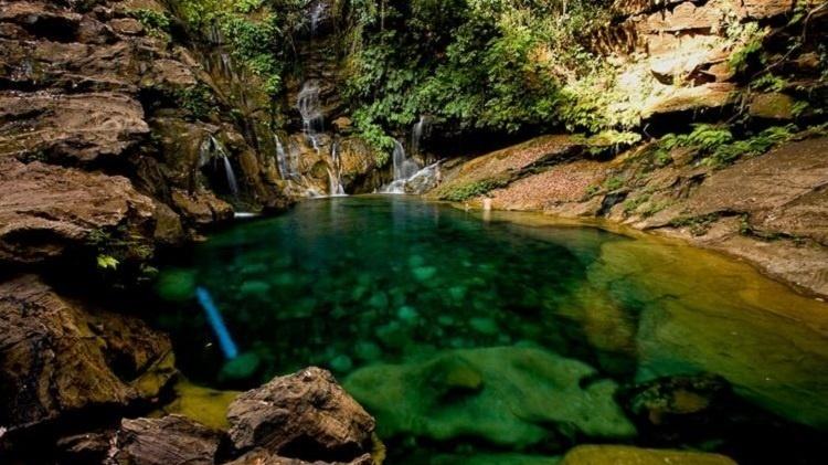 Piscinas naturais, grutas e cenários montanhosos formam a paisagem da Chapada das Mesas - Alexandre Schneider/UOL - Alexandre Schneider/UOL