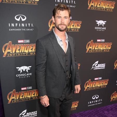 Chris Hemsworth, o Thor de "Vingadores" - Getty Images