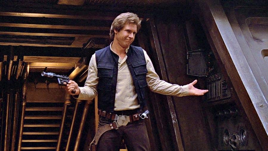 Harrison Ford em "O Retorno de Jedi" (1983) - Reprodução