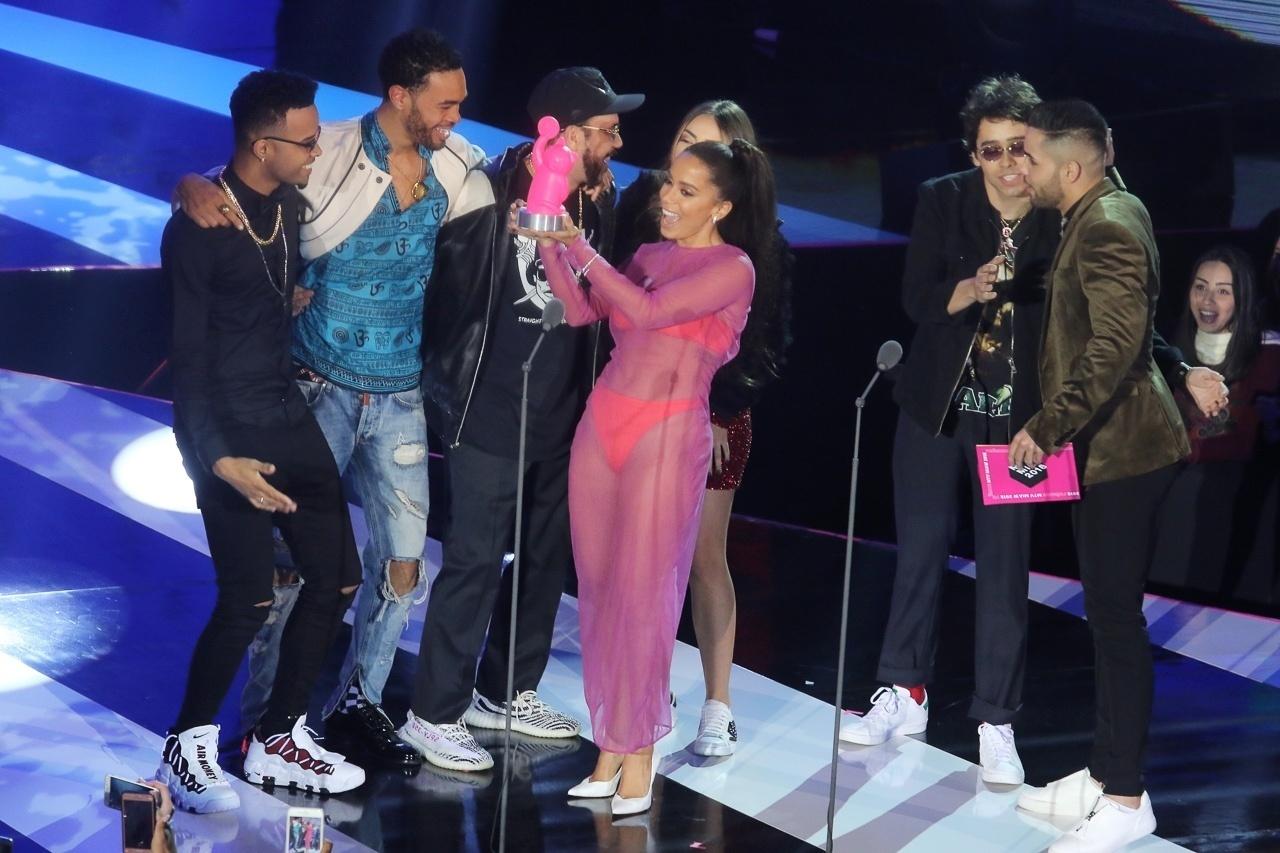 Anitta no MTV MIAW 2018 - Francisco Cepeda  e Thiago Duran/AgNews