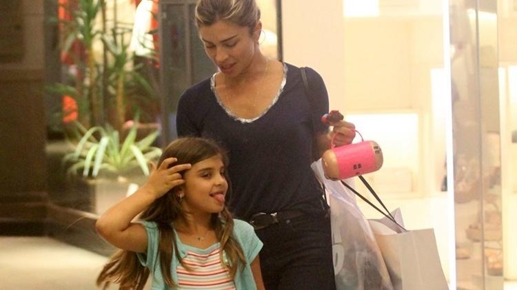 Grazi e Sofia são clicadas em shopping  - Daniel Delmiro/AgNews - Daniel Delmiro/AgNews