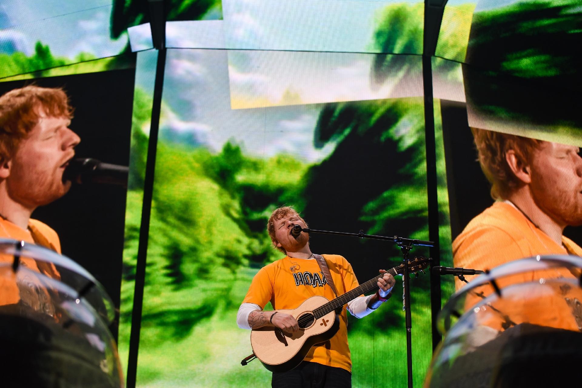 Ed Sheeran apresenta a turnê "Divide" para São Paulo - Flavio Moraes/UOL