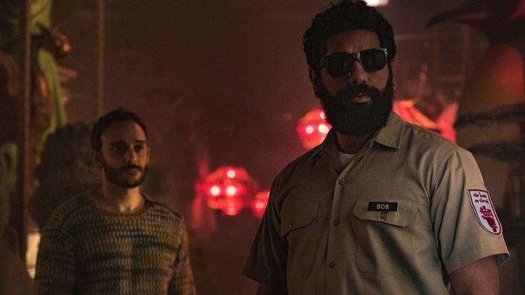 Os personagens Salim e Jinn que protagonizaram uma cena de sexo gay - Divulgação - Divulgação