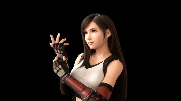 Tifa em Final Fantasy VII Remake - Reprodução - Reprodução