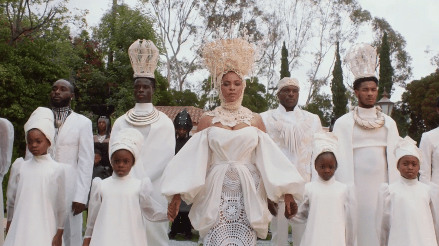 Cena do trailer de "Black is King", filme de Beyoncé - Reprodução