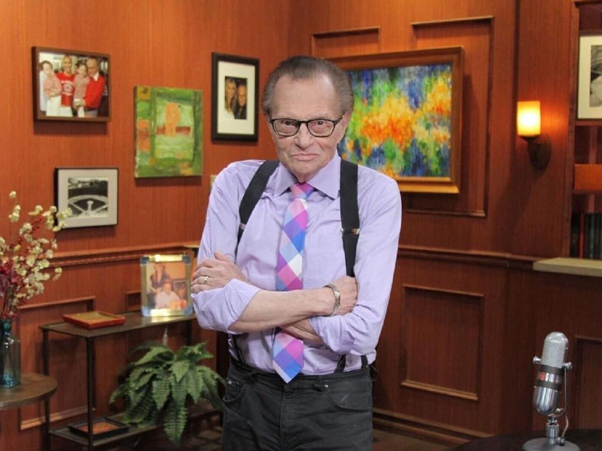 Larry King comandou durante décadas programa na CNN - Reprodução/Instagram