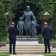 Príncipes William e Harry inauguram estátua da mãe, Diana - Dominic Lipinski - WPA Pool/Getty Images