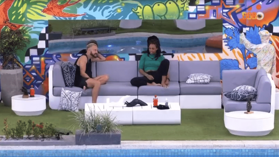 BBB 23: Fred descarta romance com Larissa durante papo com Marvvila - Reprodução/Globoplay