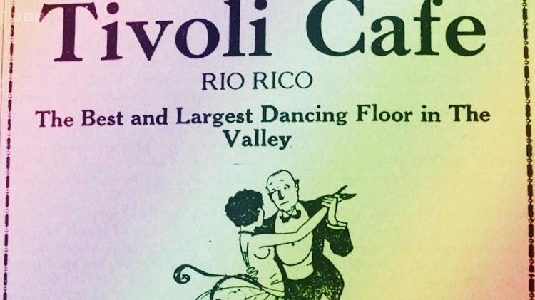 O Tivoli Café tinha grande salão de dança - BBC - BBC