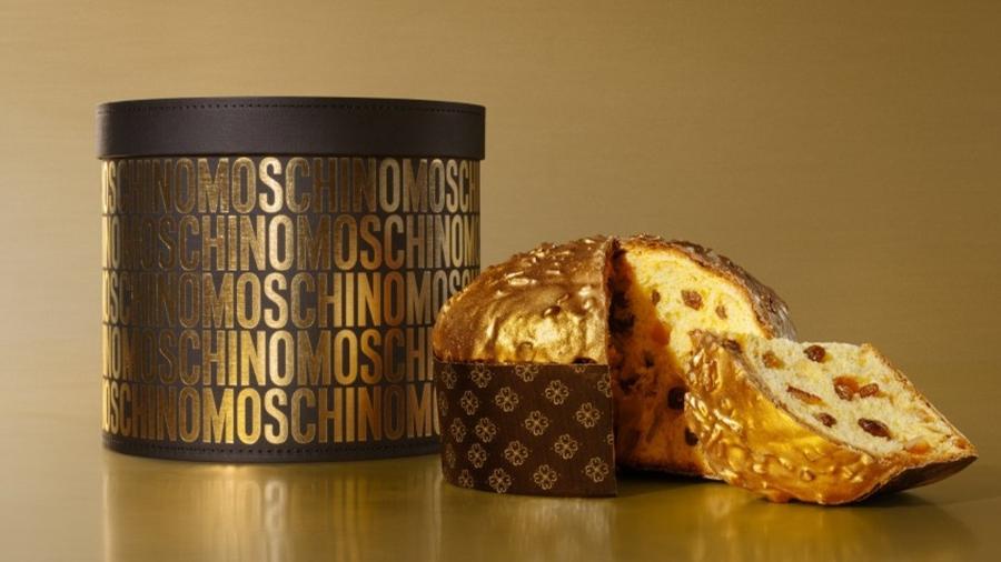 Panetone da grife Moschino: marca apostou em receita (e preço) de luxo