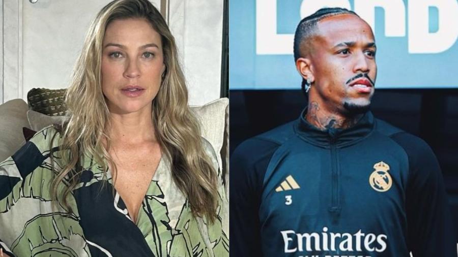 Luana Piovani e Éder Militão em fotos publicadas nas redes sociais