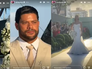 2ª festa de casamento de Hulk e Camila teve uísque de R$ 1 mil e Safadão