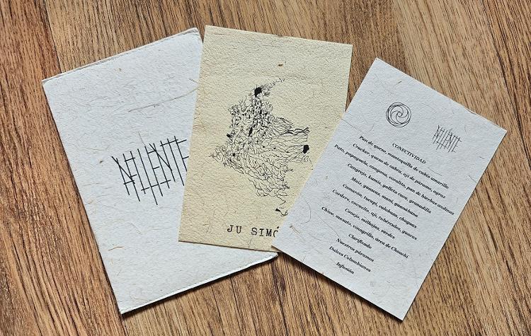 Menu do Afluente, de Bogotá Menu do Afluente, de Bogotá