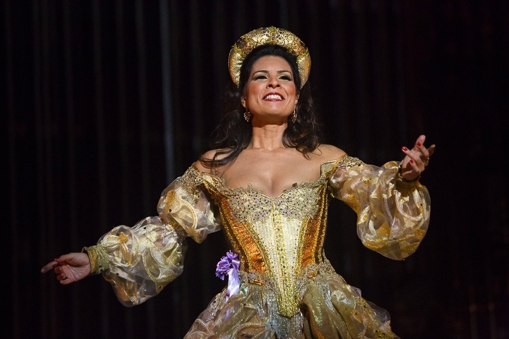 Ópera "Adriana Lecouvreur", no Theatro São Pedro, em São Paulo - Heloisa Bortz