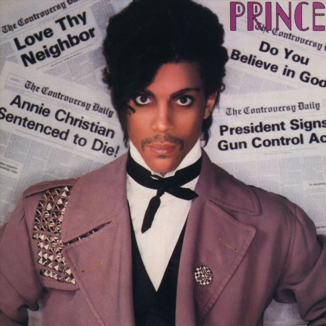 Prince na capa do álbum "Controversy" (1982) - Divulgação