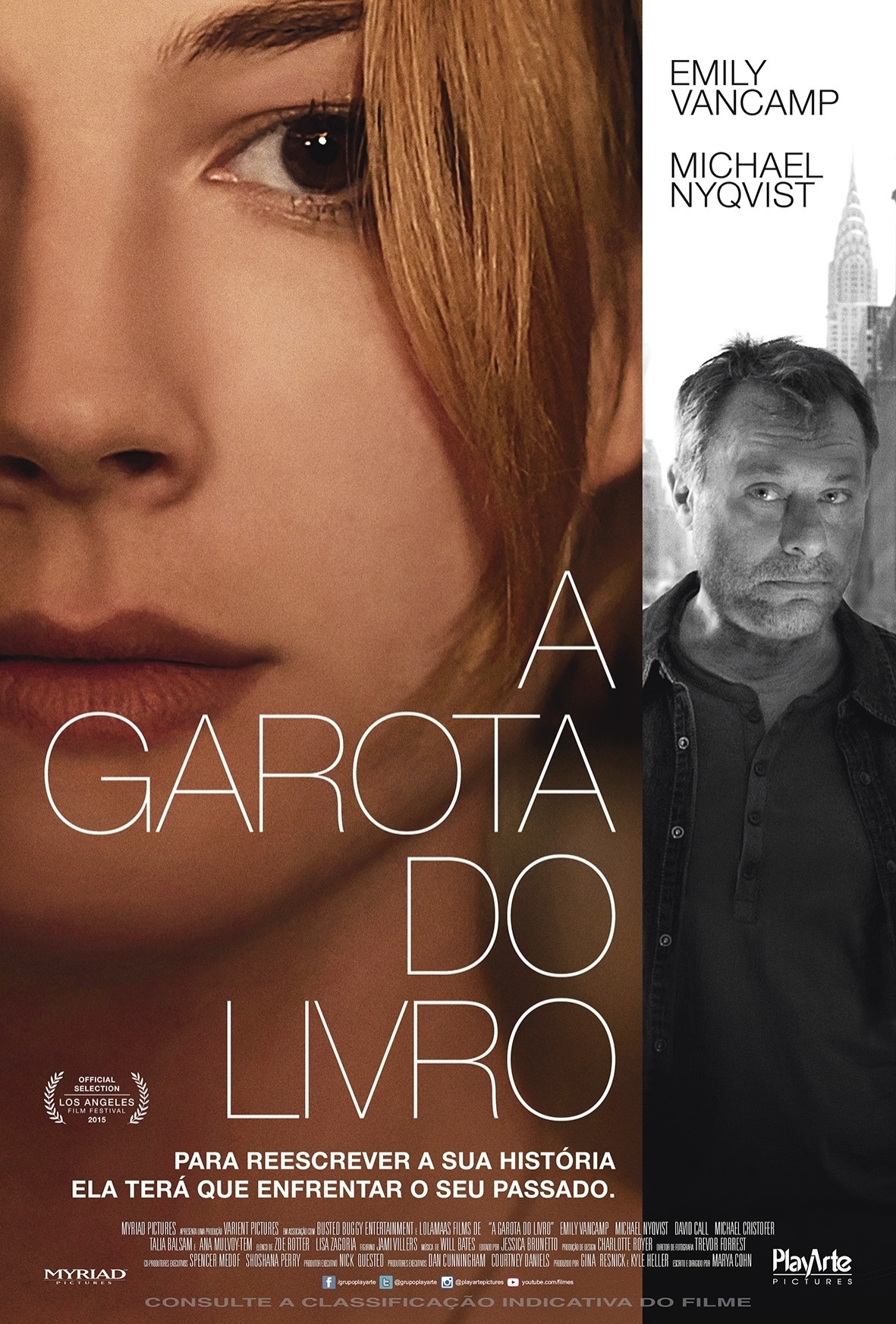 Pôster do filme "A Garota do Livro" - Divulgação