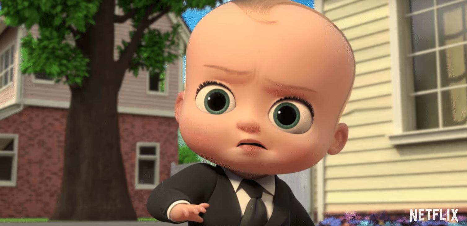 Cena da série "O Chefinho - De Volta aos Negócios" - Reprodução