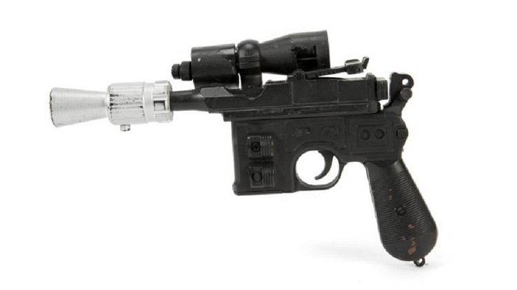 Pistola usada por Han Solo em "O Retorno de Jedi" - Julien's Auctions/Handout via Reuters - Julien's Auctions/Handout via Reuters