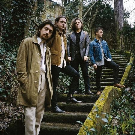 A banda britânica Arctic Monkeys - Reprodução