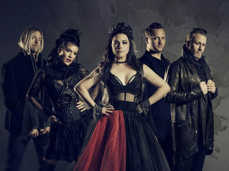 A banda Evanescence - Reprodução