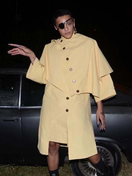 Pabllo Vittar usa tapa-olho em evento em São Paulo - Eduardo Martins / AGNEWS - Eduardo Martins / AGNEWS