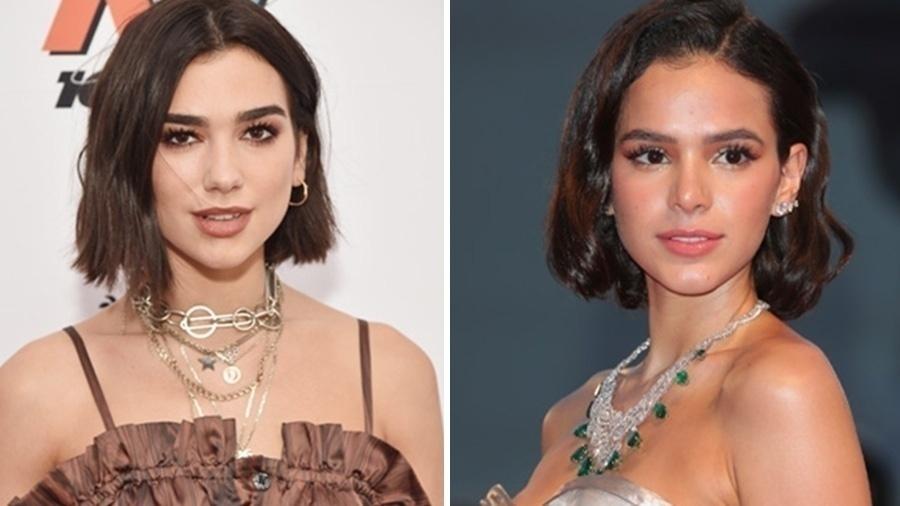 bruna marquezine - dua lipa - Reprodução/Instagram