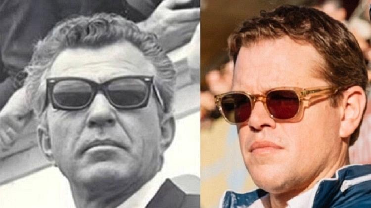 Carroll Shelby e Matt Damon - Reprodução - Reprodução