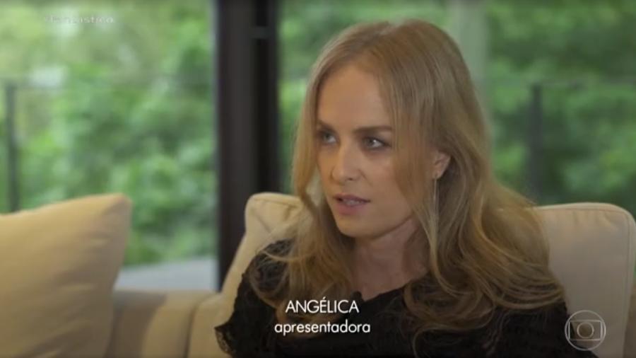 Angélica lembra do amigo Gugu - Reprodução/TV Globo 