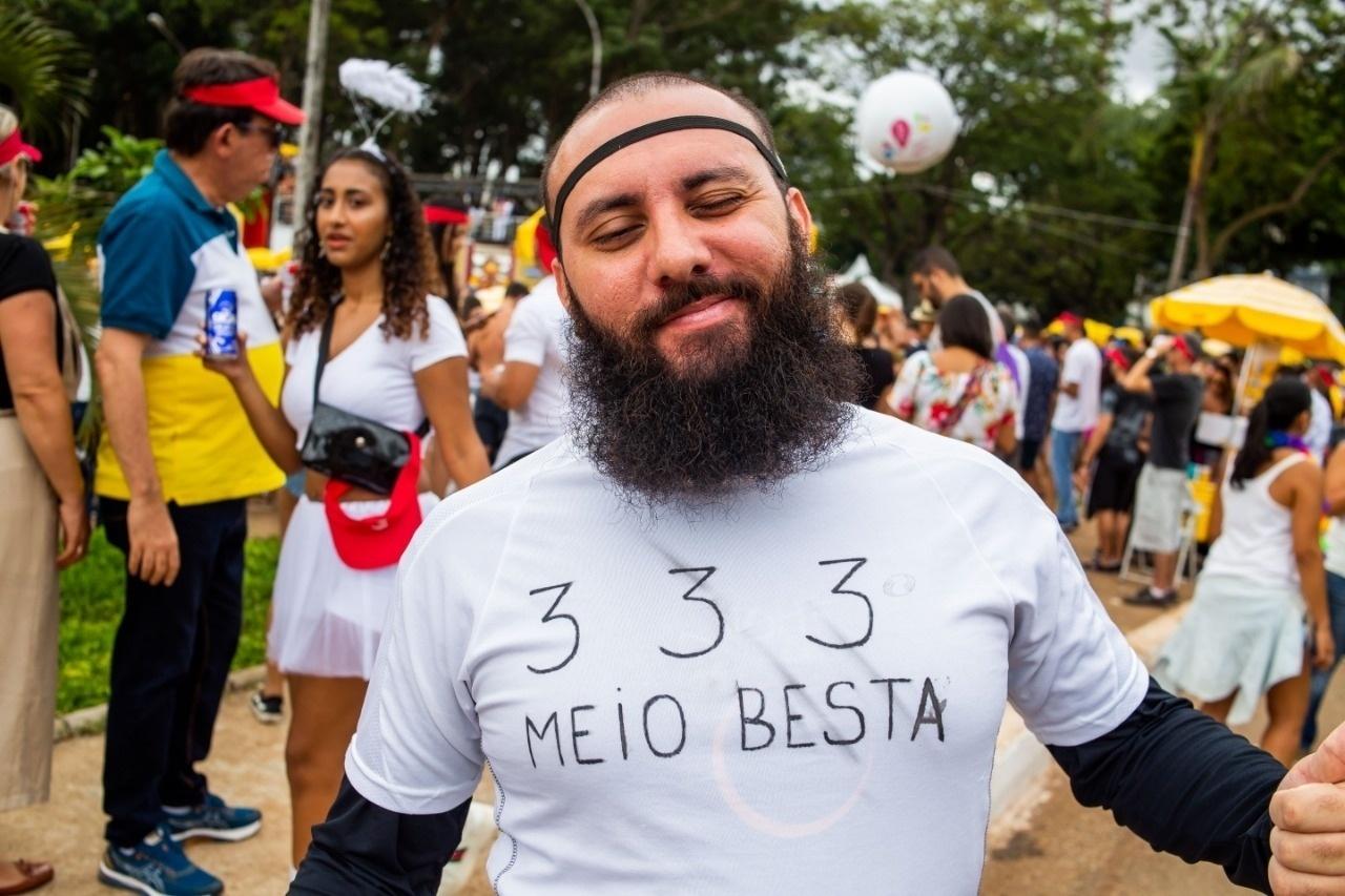 Foliões curtem o bloco de Bell Marques em São Paulo - Edson Lopes Jr./UOL