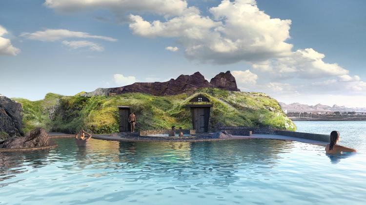 Sky Lagoon - 1 - Reprodução/Instagram - Reprodução/Instagram