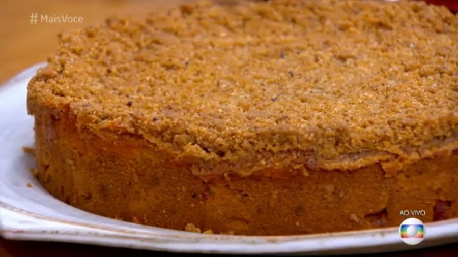 Receita de bolo de banana-da-terra • Ana Maria Braga