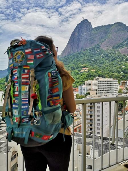 Ana Vieira no Rio - Arquivo pessoal - Arquivo pessoal