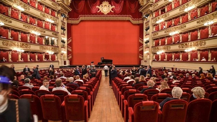Teatro alla Scala, em Milão (Itália) - Matteo Corner/EFE