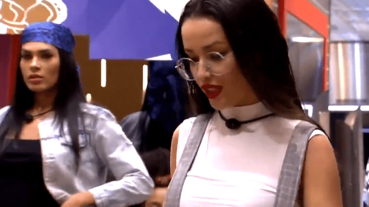 BBB 21: Juliette após a formação do paredão - Reprodução/Globoplay - Reprodução/Globoplay