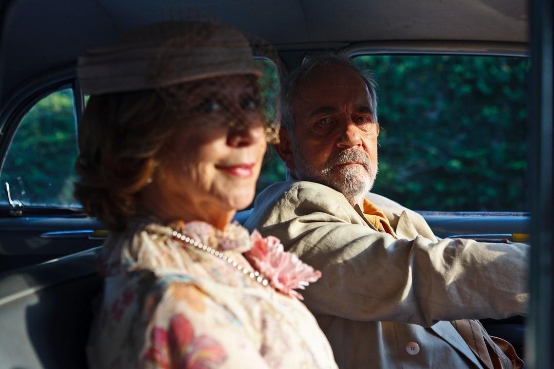 Mary Torres ( Fernanda Montenegro ) e Rômulo ( Paulo José ) em "As Brasileiras" - TV Globo / Ique Esteves
