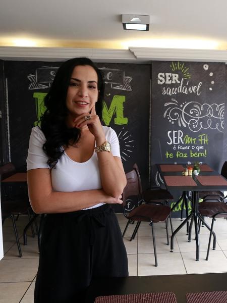 Camila Miglhorini, 39 anos, criou a rede de fast food saudável Mr. Fit - Divulgação
