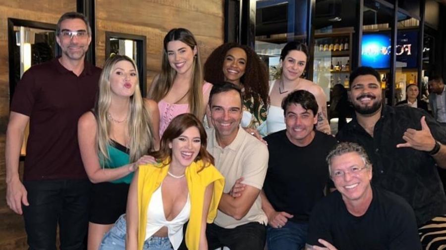 BBB 23: Boninho reúne time do reality e comemora reta final do programa - Reprodução/Instagram