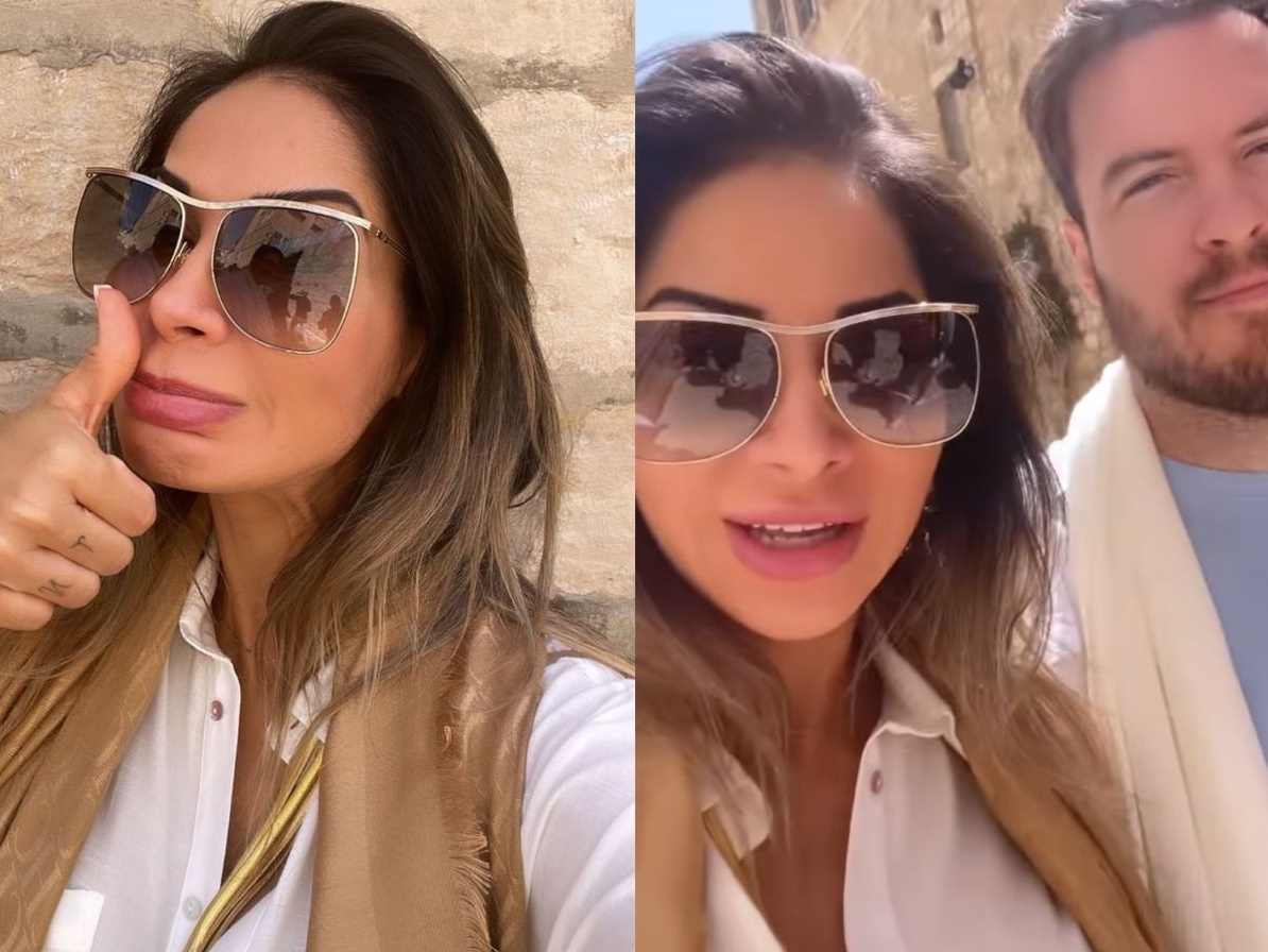 Maira Cardi diz que noivo, Thiago Nigro, riu de sua queda em Israel