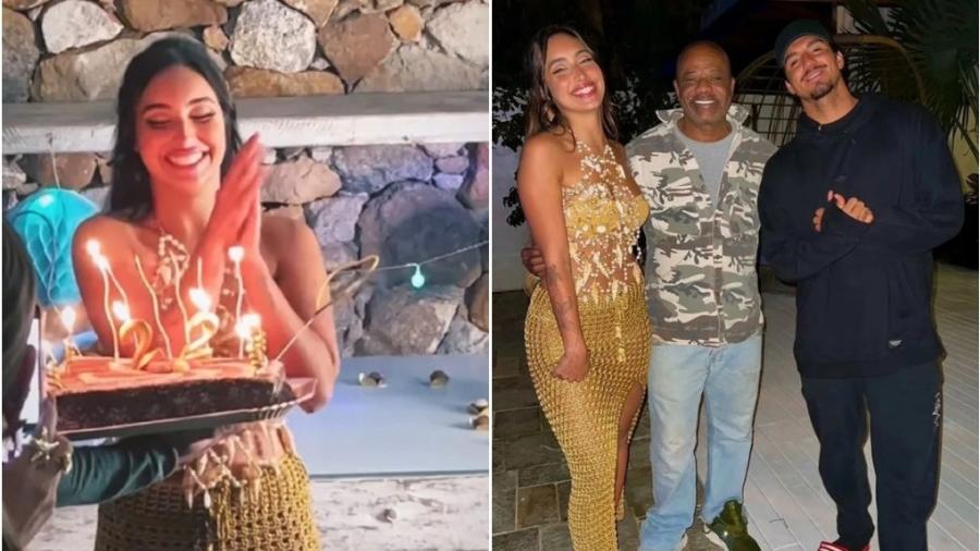 Vanessa Lopes comemora 22 anos ao lado de Gabriel Medina - Reprodução/Instagram