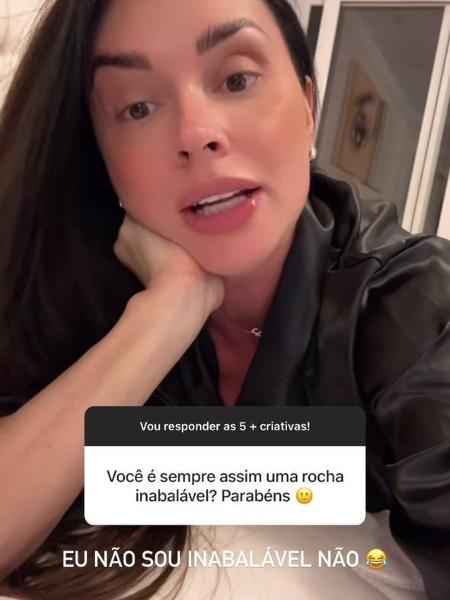 Juju Salimeni explica fama de 'inabalável' nas redes sociais