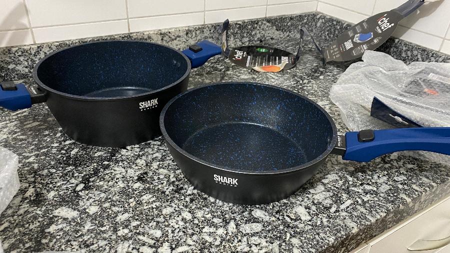 Estas duas panelas são mais do que suficientes para cozinhar o que eu quiser na minha casa