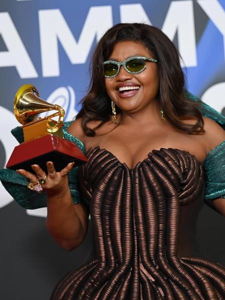 Gaby Amarantos ganhou Grammy Latino de melhor álbum Música de Raízes em Língua Portuguesa