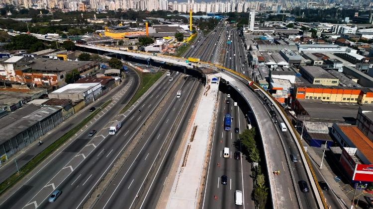 Acesso à ponte do Tatuapé foi ampliado